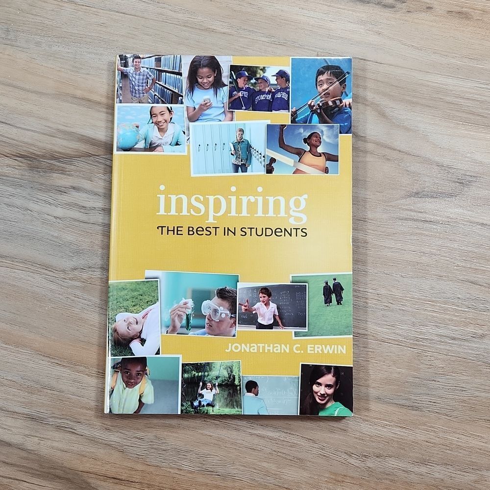 🔺️NWOT Inspiring The Best In Students Paperback Book - Picture 2 of 6
